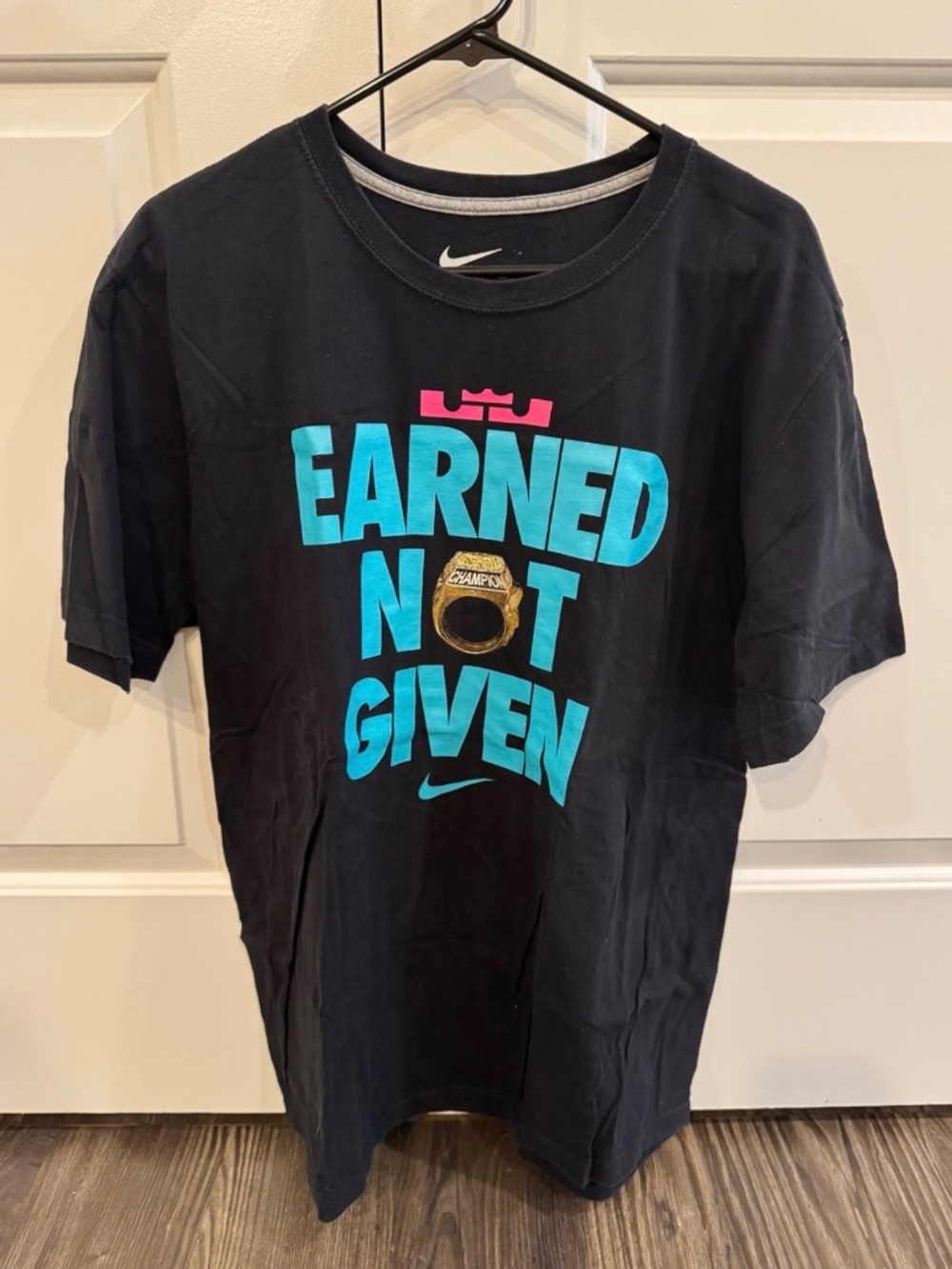 Nike LeBron James Championship Ring Shirt size XL